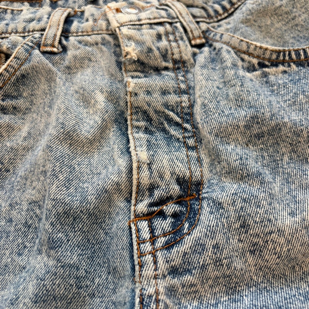 Vintage Levi's 505‎ Jeans Womens 29 Acid Wash 1970s Big E Distressed Retro - Picture 8 of 16